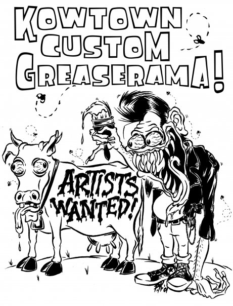 Lily's Greasy Art Gallery - Greaserama
